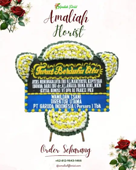 Papan Bunga Duka Kebayoran Lama Selatan